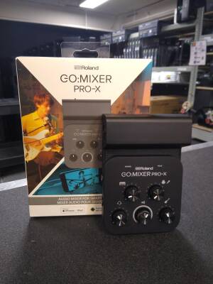 Roland Go Mixer Pro-X Audio Mixer For Smartphones